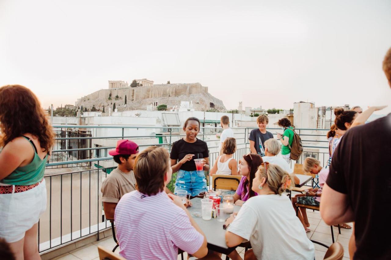 Athens Backpackers Vandrarhem Exteriör bild