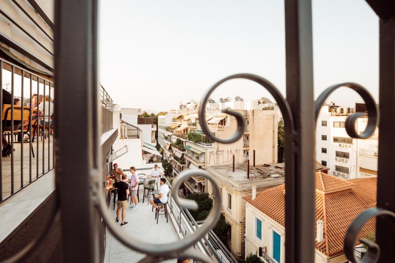 Athens Backpackers Vandrarhem Exteriör bild